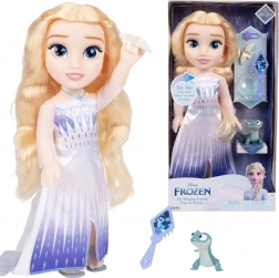 Zingende pop DISNEY PRINCESS Elsa Frozen 35 cm met accessoires