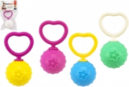 Retro kunststof rammelaar met balletje (0 m+)