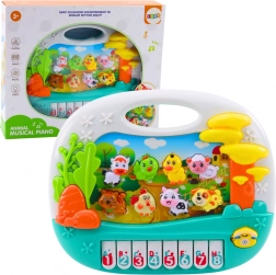 Interactieve educatieve pianino met dieren voor kleine kinderen