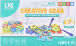 Schroefconstructieset voor kinderen, 188 onderdelen