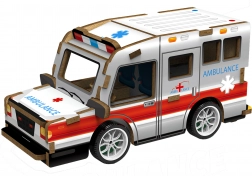 3D houten puzzel Ambulance