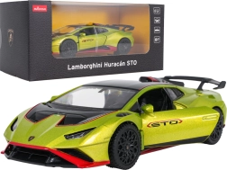 Metalen model Lamborghini Huracán STO 1:32 groen RASTAR