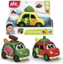 abc fruitig autootje 12 cm, 3 varianten