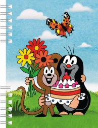 Notitieboek A6 met spiraalbinding - Mol