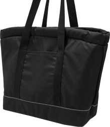 Kinderwagen tas Baby Mix Lux zwart met reflecterende elementen