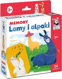 Memoryspel lama’s en alpaca’s 3+