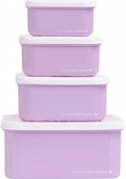 Set broodtrommels Bloementuin - A Little Lovely Company