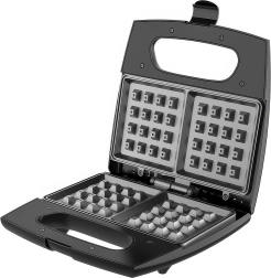 Wafelijzer WinningStar met antiaanbakplaten, 750 W