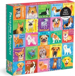 Mudpuppy puzzel Hondenportretten 500 stukjes