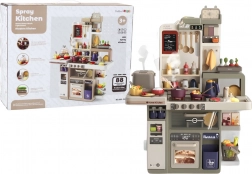 Kinderkeukentje met licht, geluid en stoom, 88 delen