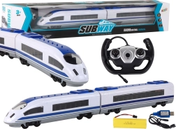 Afstandsbediende trein 65 cm Lichten R/C Wit