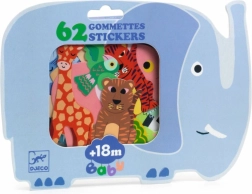 Mijn eerste stickers - Safari-diertjes