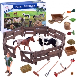 Set boerderijpaardenfiguren – Paarden