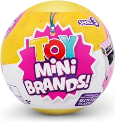 ZURU 5 Surprise Toy Mini Brands figuurtjes serie 3 – verrassingcapsule (1 stuk)