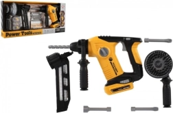 Kinderklopboormachine met accessoires op batterijen