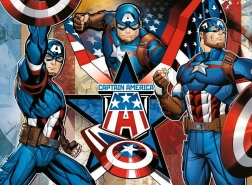 Ravensburger puzzel Marvel: Kapitein Amerika XXL 100 stukken