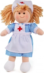 Lappenpop verpleegster Nancy 28 cm van Bigjigs Toys