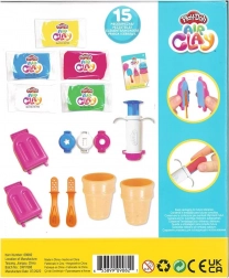 Play-Doh Air Clay – ijstraktaties creatieve set met klei en accessoires