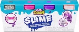 ZURU OOSH Slime – set van kleine tubes 4‑pack, glinsterende kleuren