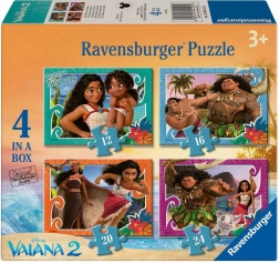 Ravensburger Puzzel Vaiana 4in1