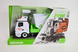Kinder vuilniswagen met container om te schroeven