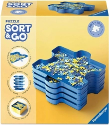 Ravensburger systeem voor het sorteren van puzzelstukjes