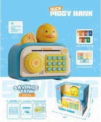 Elektronische kinderspaarpot kluis Kaczuszka met pincode en vingerafdruk