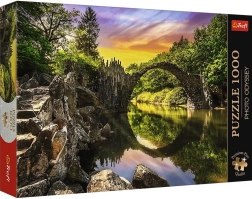 Trefl puzzel 1000 stukjes Photo Odyssey: Rakotzbrücke – Rakotzbrug in Kromlau