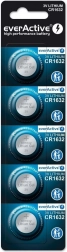 Lithiumbatterij EverActive CR1632 - 5 stuks in blisterverpakking
