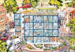 Puzzel Noodhulp 2000 stukjes HEYE