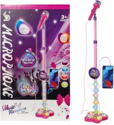 Microfoon met licht en geluid