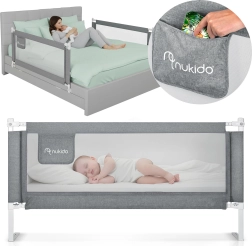 Nukido bedhek 180 cm grijs