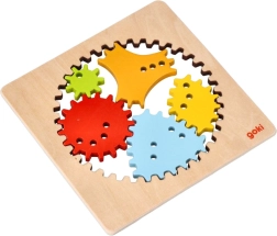 Houten spirograaf GOKI – creatieve tekenset voor kinderen