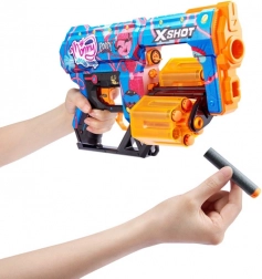X-Shot Skins Dread Poppy Playtime – foamblaster voor kinderen met 12 pijlen