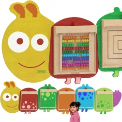 Systeem voor montage van 5 wandeducatieve borden Masterkidz Flex - Rups