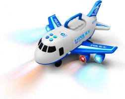 Politievliegtuig met een open laadruimte