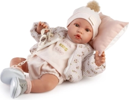 Antonio Juan Erika realistische therapeutische verzwaarde babypop met geluiden, 42 cm