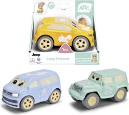 Cozy Friends mix van 3 soorten speelgoedauto's