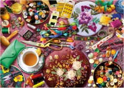 Puzzel Naaimachinetafel 2000 stukjes Educa