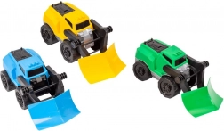 Technok tractor met ploeg 28 cm (mix kleuren)