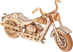 Houten 3D-puzzel Motorfiets