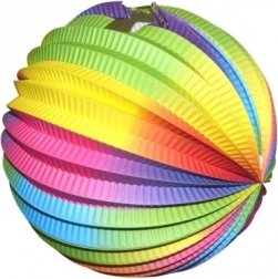 Lampion Bol Rainbow 25 cm