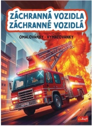 Kleurboek – reddingsvoertuigen 20 × 27,5 cm