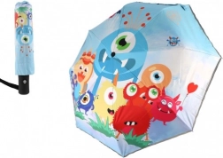 Vrolijke Kinderparaplu Monsters met Reflecterende Rand