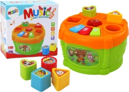 Interactief Educatief Kunststof Speelgoed in de Vorm van een Trommel