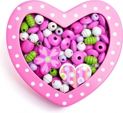 Kralenset om te rijgen Hartje