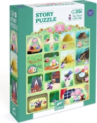 DJECO puzzel Drie biggetjes 35 stukjes