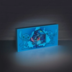 Lichtgevend schilderij Lilo & Stitch
