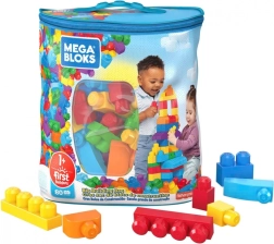Bouwset MEGA BLOKS First Builders – grote zak met 80 blokken
