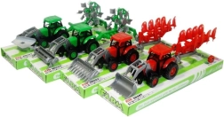 Tractor met aanbouwwerktuig